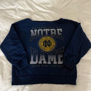 Hollister Navy Blue Crew Neck Sweater